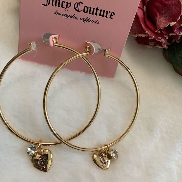 Juicy Couture Jewelry - NEW JUICY COUTURE HOOPS